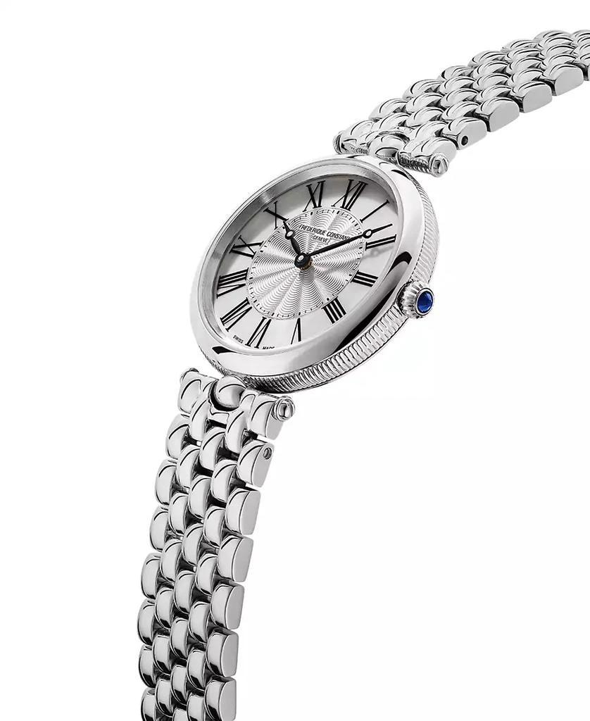 商品Frederique Constant|Women's Swiss Art Deco Stainless Steel Bracelet Watch 30mm,价格¥8195,第2张图片详细描述