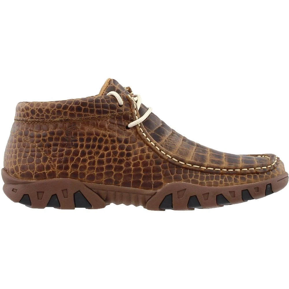 商品Ferrini|Print Crocodile Belly Rogue Chukka Booties,价格¥727,第1张图片