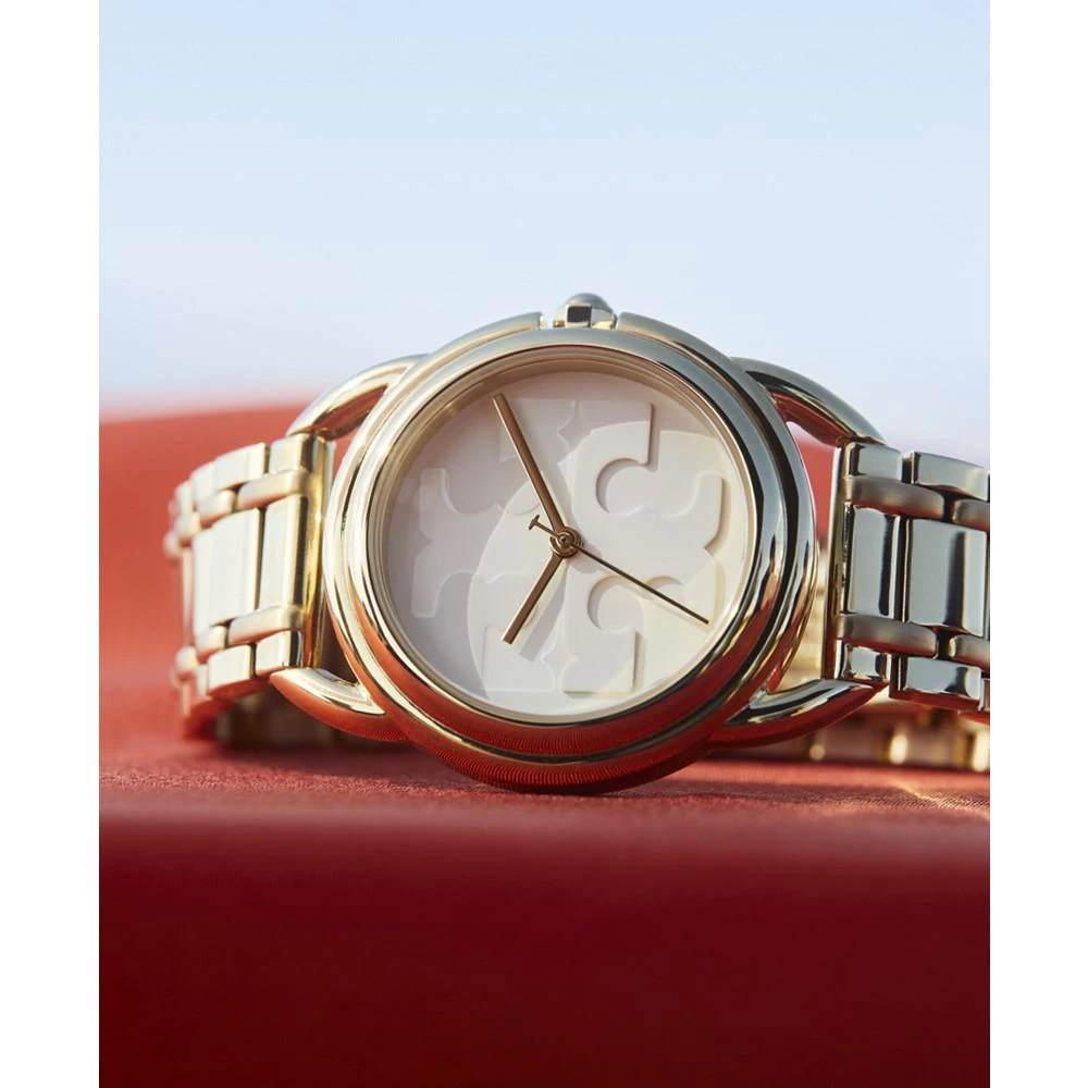 商品Tory Burch|Women's The Miller Gold-Tone Stainless Steel Bracelet Watch 32mm,价格¥1119,第4张图片详细描述