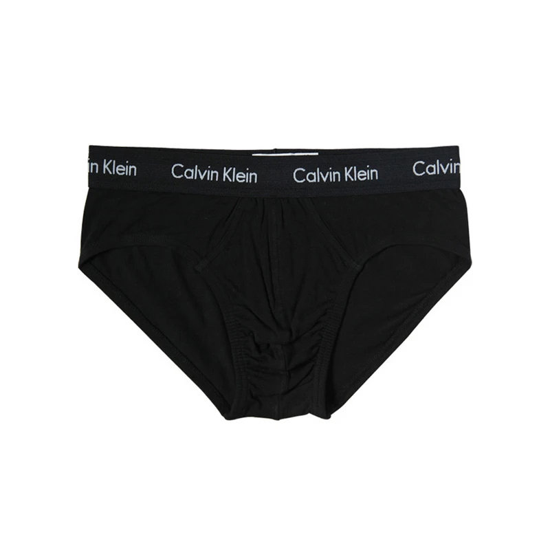 商品[国内直发] Calvin Klein|Calvin Klein 卡尔文 克莱恩 黑色棉氨纶男士三角内裤1件装 NU2661-001,价格¥173,第1张图片