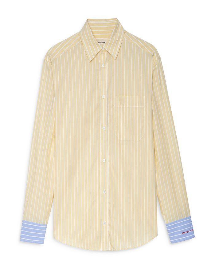 商品Zadig&Voltaire|Tais Striped Shirt,价格¥1067,第7张图片详细描述