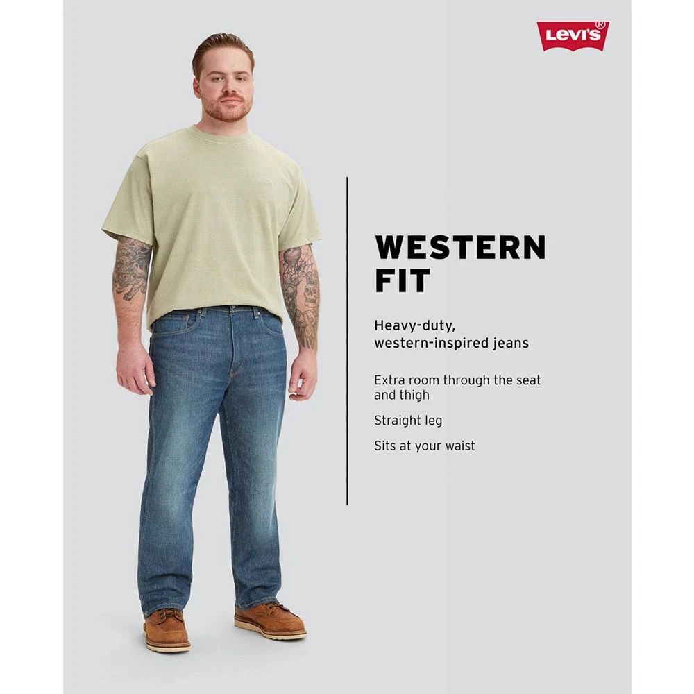 商品Levi's|Levi’s Men's Western Fit Durable Stretch Cowboy Jeans,价格¥319,第4张图片详细描述