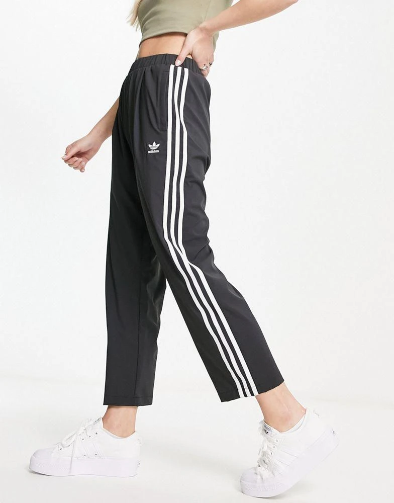 商品Adidas|adidas Originals Adicolor woven joggers in black,价格¥537,第1张图片