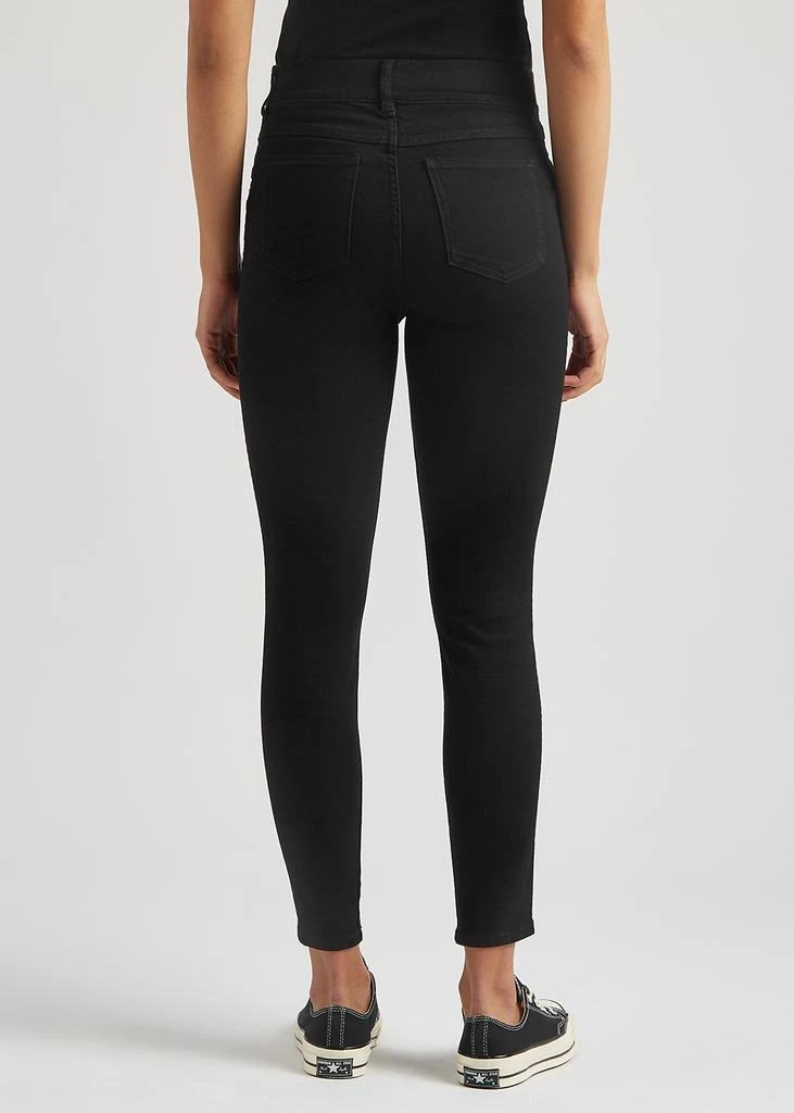 商品SPANX|Clean black stretch-denim leggings,价格¥1166,第3张图片详细描述