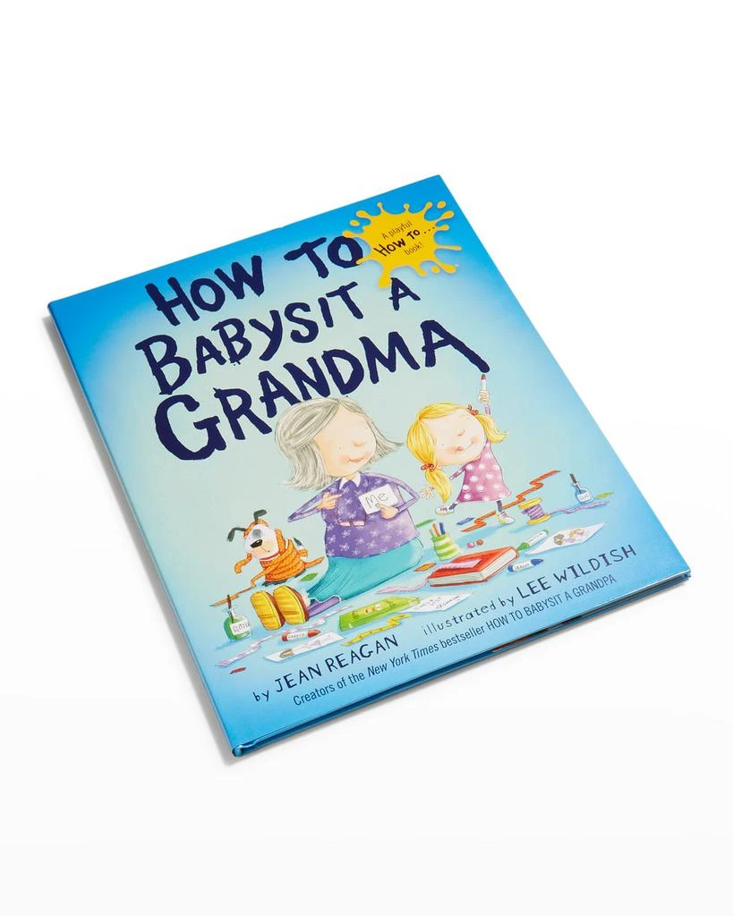 商品Books To Bed|Kid's How to Babysit A Grandma Pajama Book Set, Size 2-6,价格¥456,第3张图片详细描述