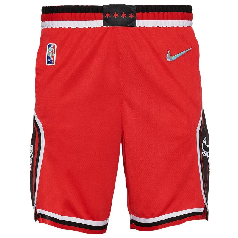 商品NIKE|Nike Bulls NBA Swingman Shorts 21 - Men's,价格¥349,第2张图片详细描述