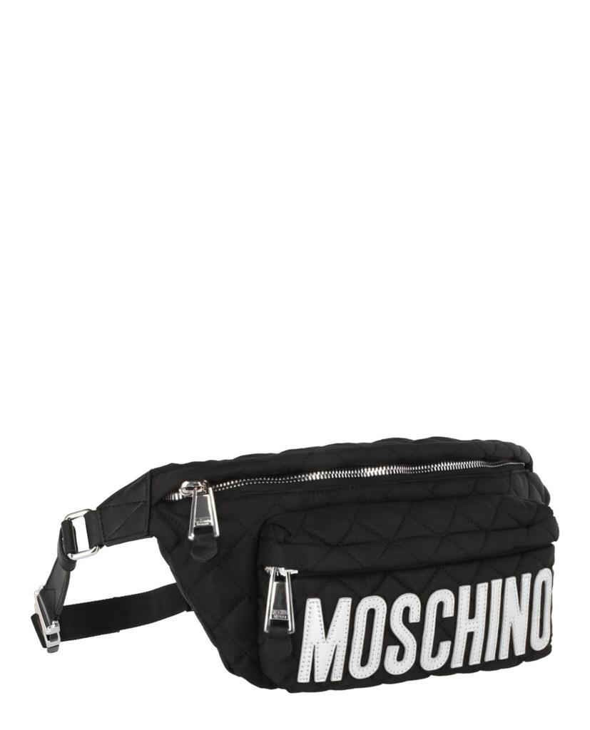 商品Moschino|Quilted Logo Belt Bag,价格¥2773,第4张图片详细描述