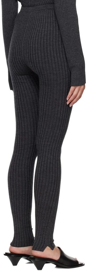商品Totême|Gray High-Rise Leggings,价格¥985,第3张图片详细描述