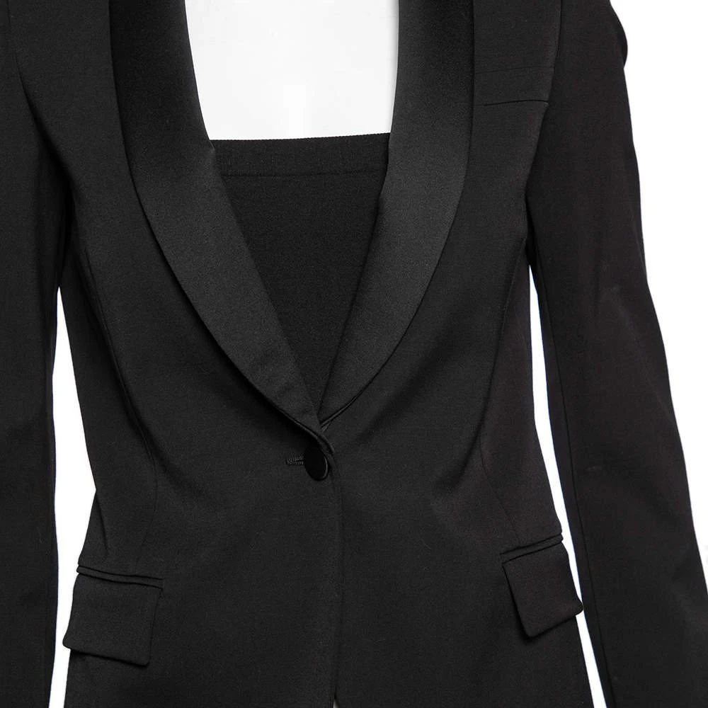 商品[二手商品] Gucci|Gucci Black Wool Single Breasted Blazer S,价格¥2144,第4张图片详细描述