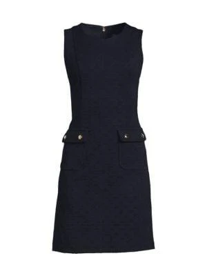 商品Tommy Hilfiger|Roundneck Sheath Mini Dress,价格¥487,第3张图片详细描述