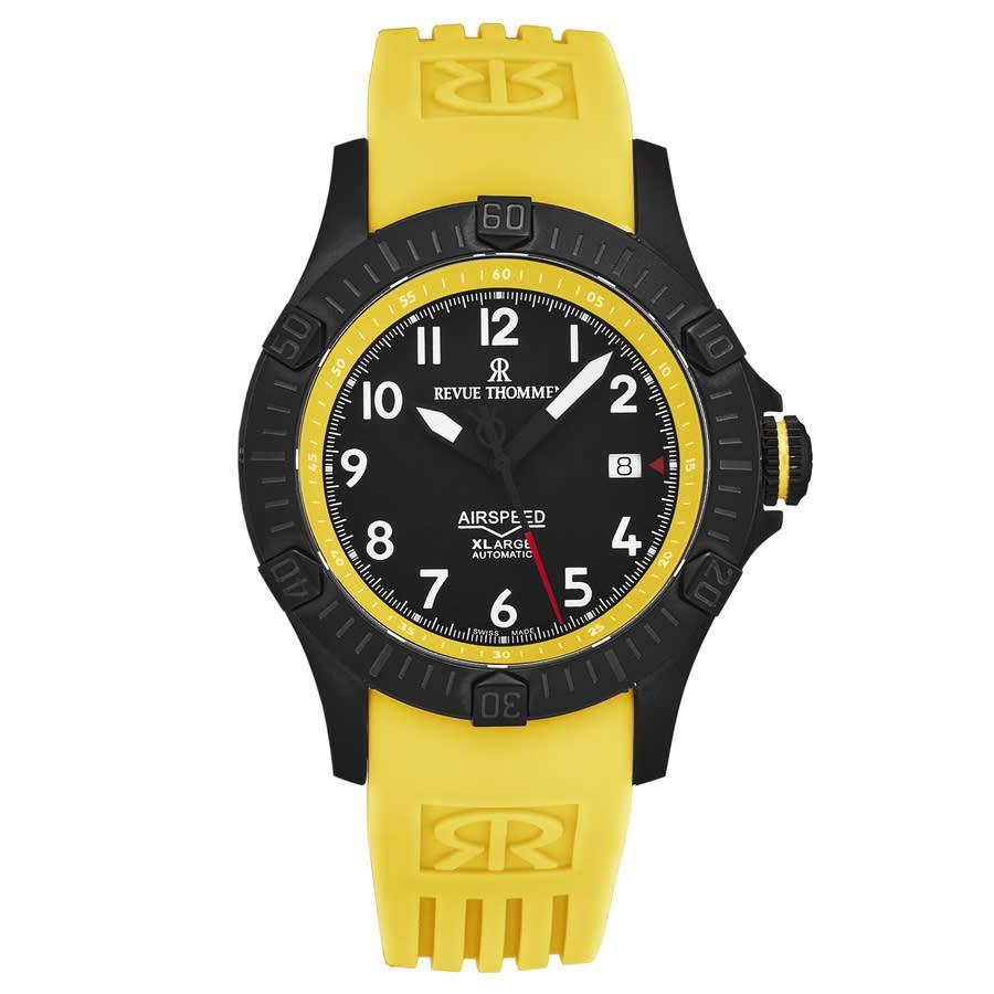 商品Revue Thommen|Air speed Automatic Black Dial Mens Watch 16070.4778,价格¥5306,第1张图片