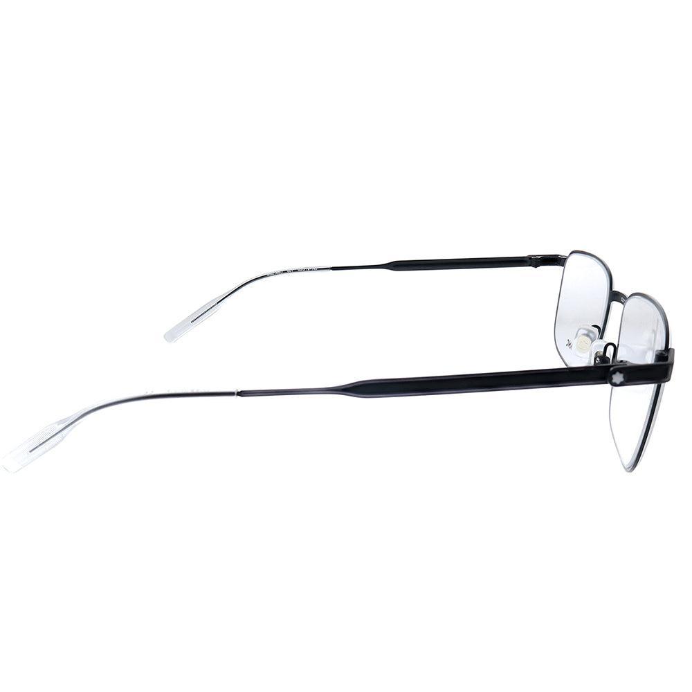 商品MontBlanc|Mont Blanc  MB 0146O 001 Unisex Rectangle Eyeglasses 53mm,价格¥1058,第5张图片详细描述