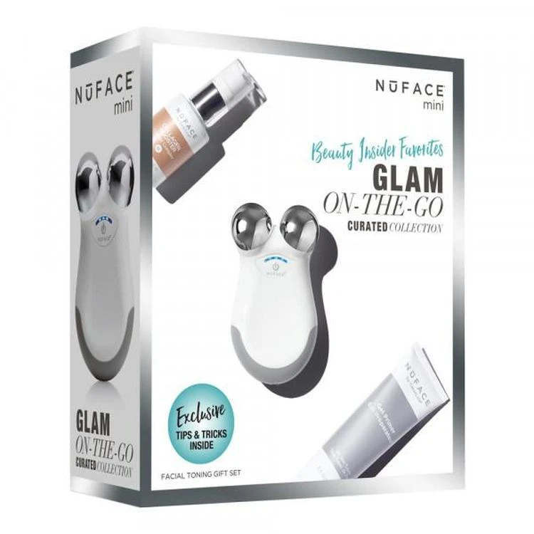 商品NuFace|Glam On-The-Go Facial Toning 迷你美容仪＋精华＋着哩,价格¥1482,第1张图片