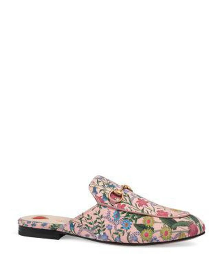 商品Gucci|粉色印花乐福鞋,价格¥5905,第1张图片