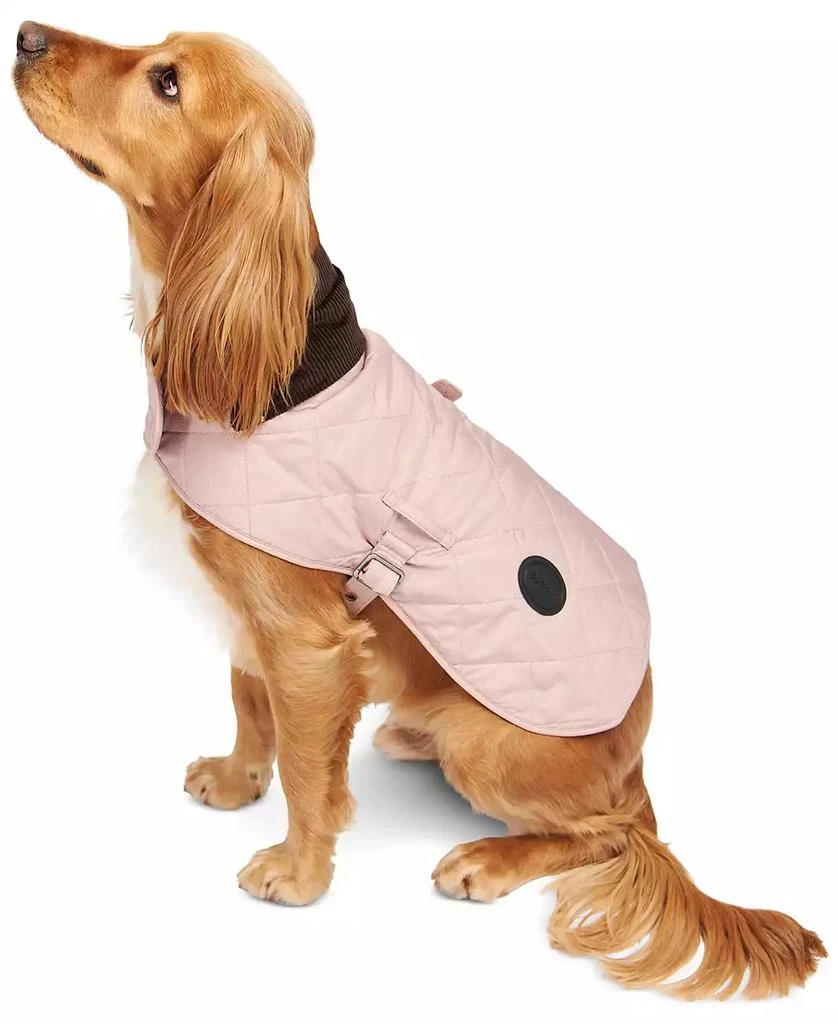 商品Barbour|Diamond-Quilted Tartan-Lined Buckle Dog Coat,价格¥246,第5张图片详细描述