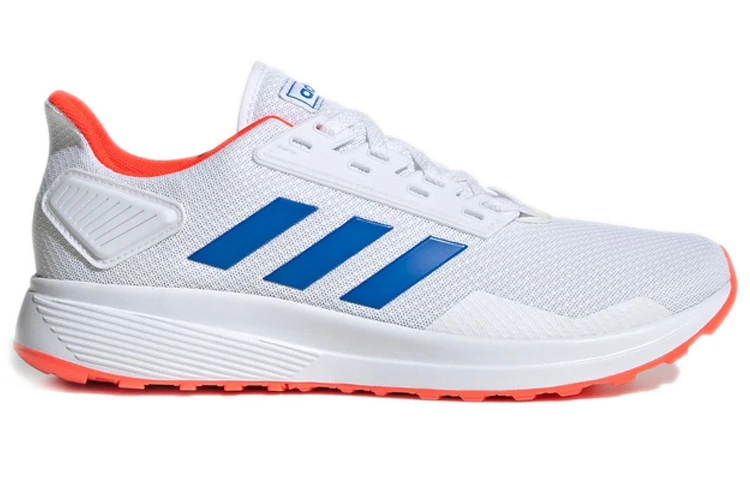 商品[国内直发] Adidas|adidas DURAMO 9 系带休闲通勤 织物减震防滑耐磨 低帮 休闲跑步鞋 男款 白蓝橙,价格¥341,第3张图片详细描述