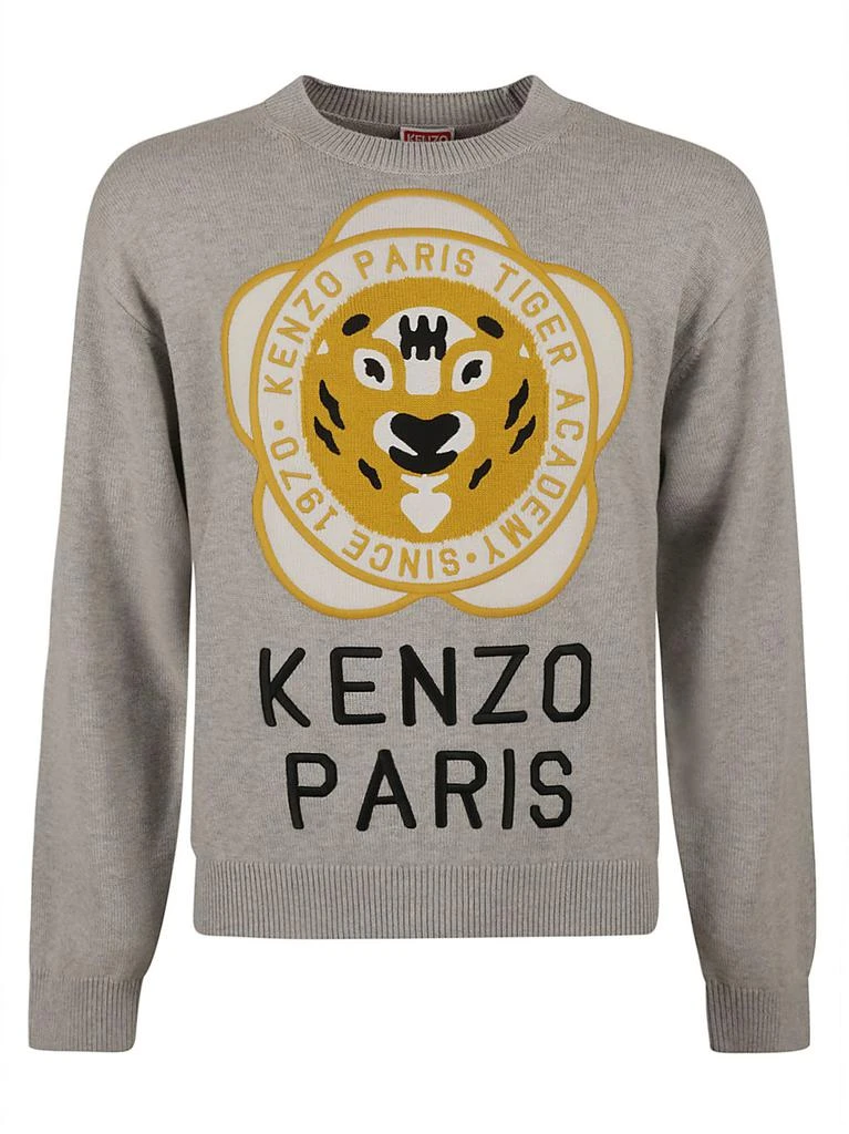 商品Kenzo|Kenzo Logo Embroidered Crewneck Jumper,价格¥2070,第1张图片