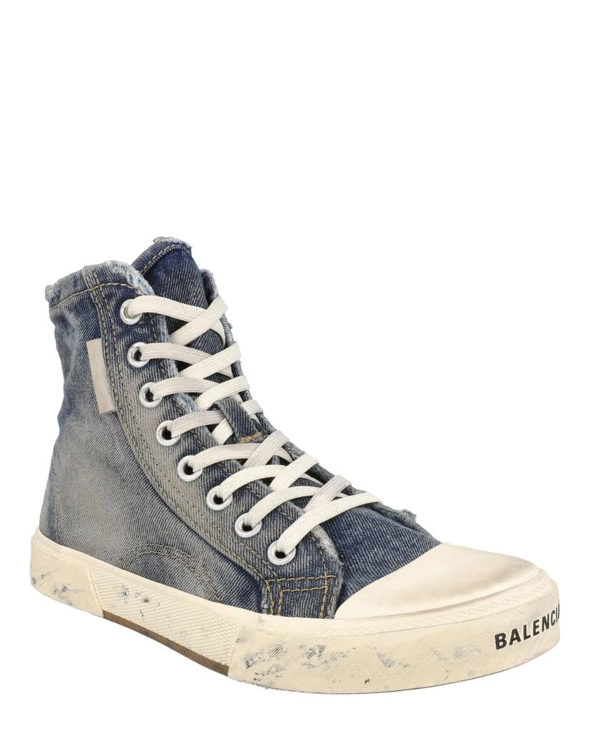 商品Balenciaga|Paris Denim High-Top Sneakers,价格¥3178,第2张图片详细描述