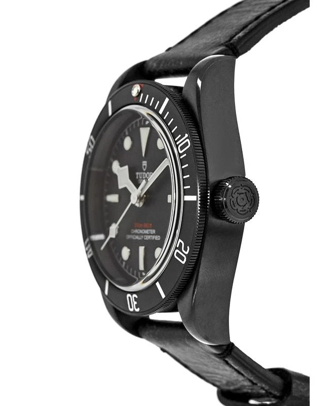 商品Tudor|Tudor Heritage Black Bay Dark Automatic Leather Strap Men's Watch M79230DK-0004,价格¥33140,第3张图片详细描述