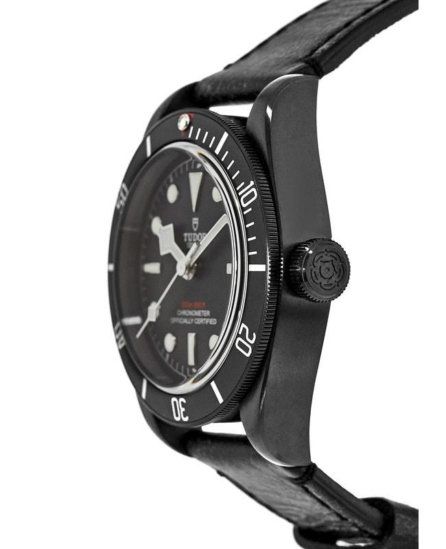 商品Tudor|Tudor Heritage Black Bay Dark Automatic Leather Strap Men's Watch M79230DK-0004,价格¥28505,第5张图片详细描述