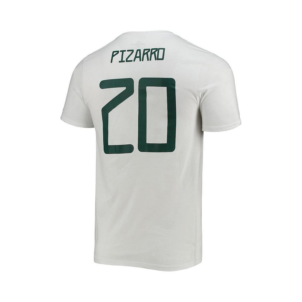 商品Adidas|Men's Rodolfo Pizarro White Mexico National Team Amplifier Name and Number T-shirt,价格¥222,第6张图片详细描述