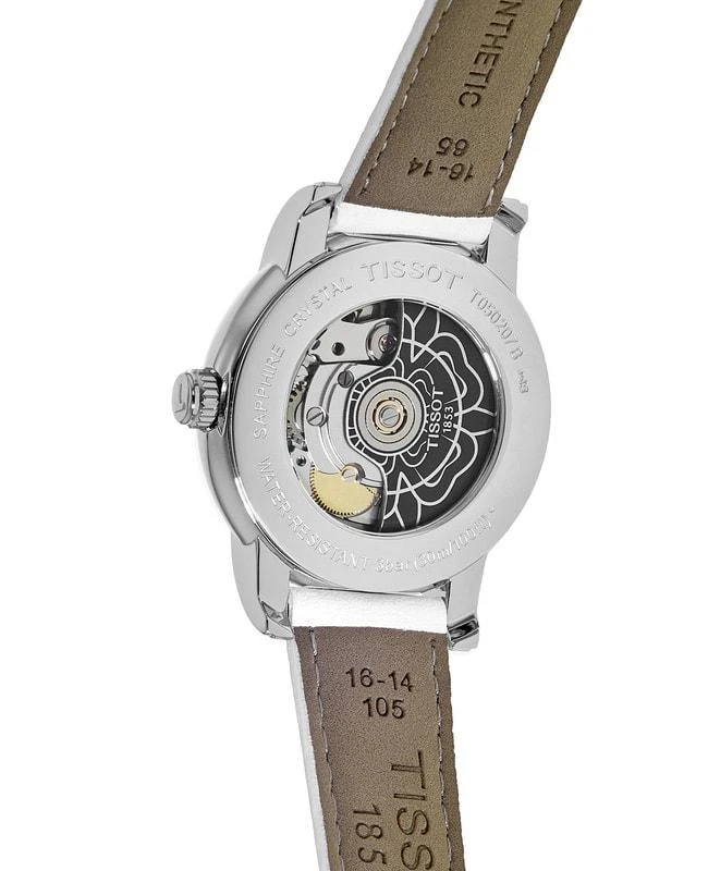商品Tissot|心媛系列 女士机械表Powermatic 80机芯 T0502071711705,价格¥3047,第3张图片详细描述
