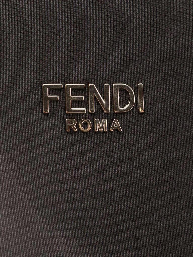 商品Fendi|Fendi Fendi Roma Lettering Drawstring Hoodie,价格¥7424,第3张图片详细描述