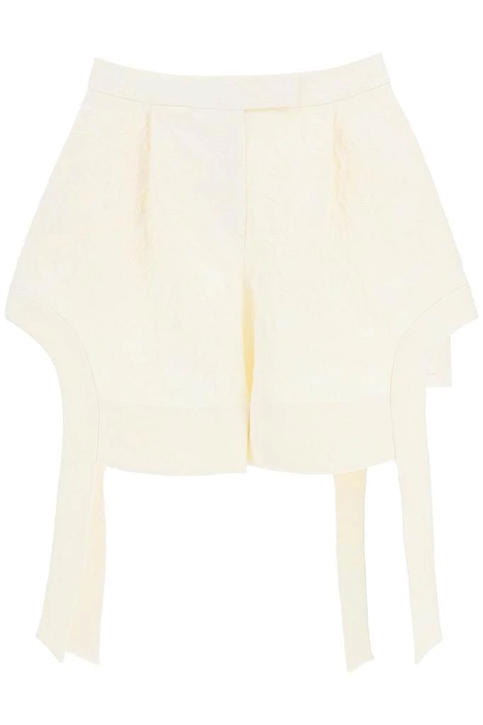 商品Simone Rocha|Simone rocha brocade sculpted shorts,价格¥3019,第1张图片