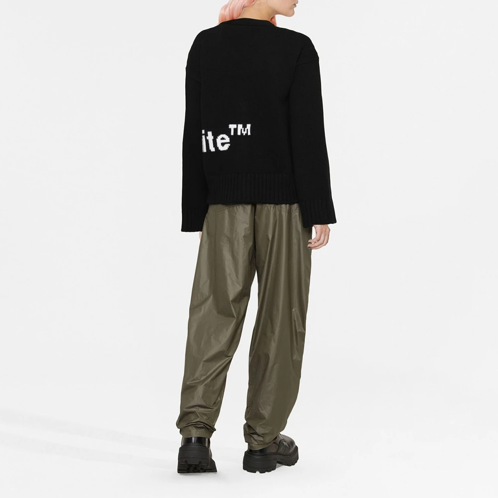 OFF WHITE 女士针织衫黑色 OWHB031F22KNI001-1001 商品