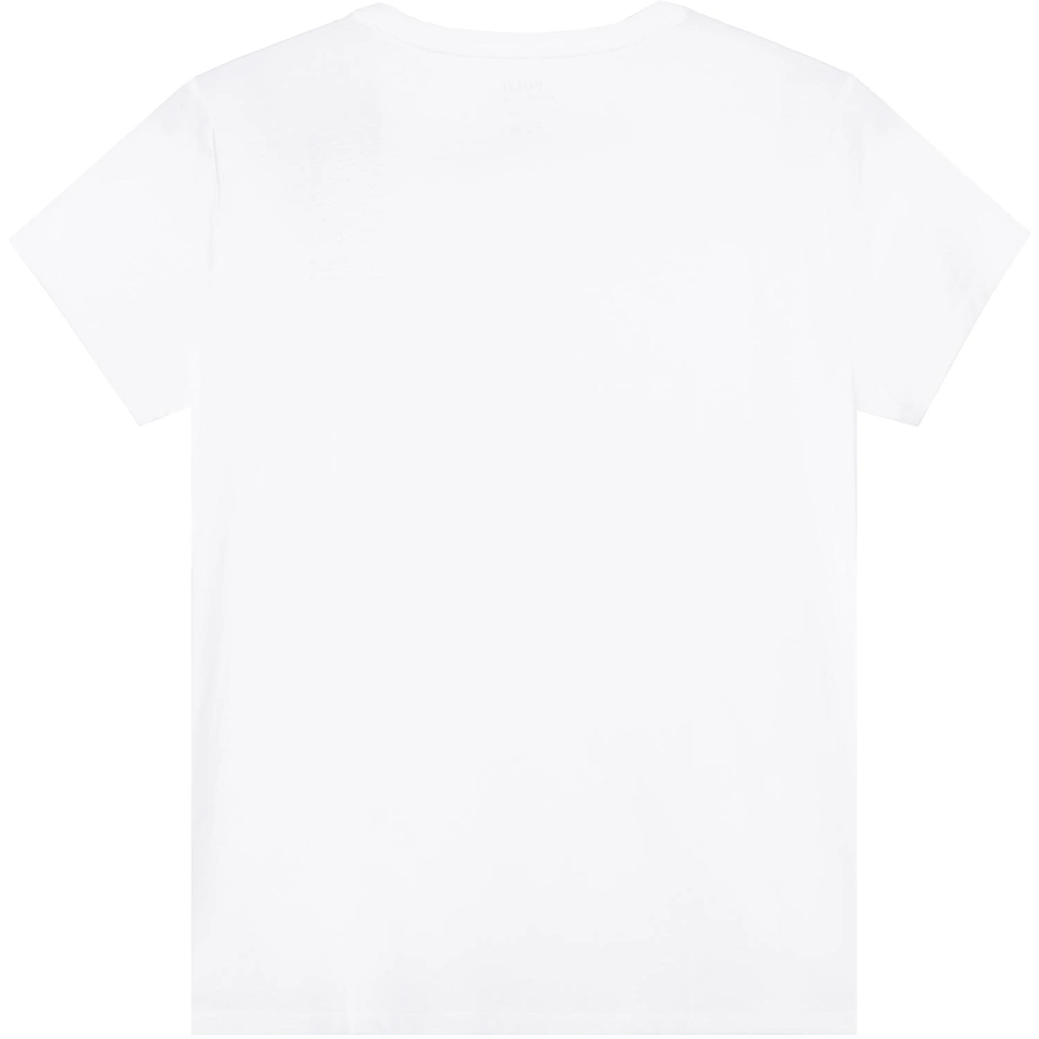商品[国内直发] Ralph Lauren|纯色Logo刺绣V领短袖 T恤 女款 白色,价格¥476,第3张图片详细描述