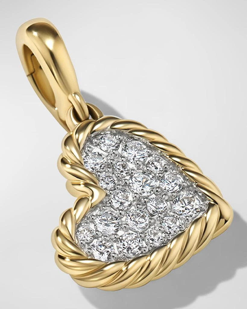 商品David Yurman|DY Elements Heart Pendant in 18K Gold, 12.6mm,价格¥8940,第2张图片详细描述