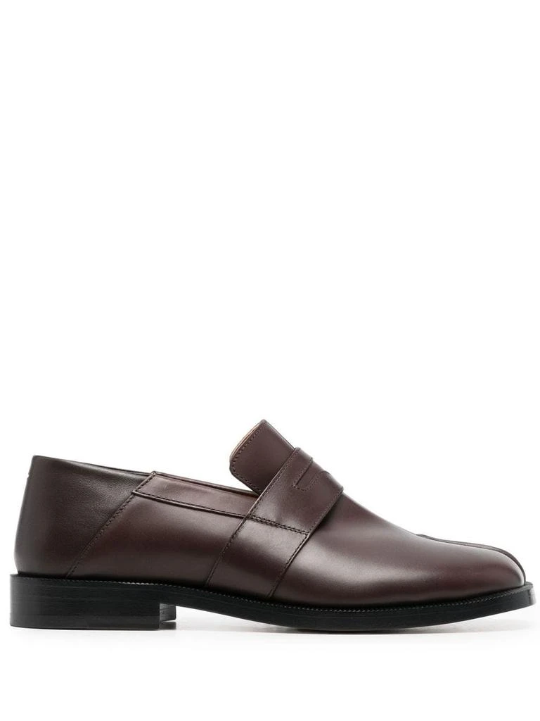 商品MAISON MARGIELA|MAISON MARGIELA WOMEN TABI PENNY LOAFERS FOLDABLE BACK SLIP ON,价格¥2867,第3张图片详细描述