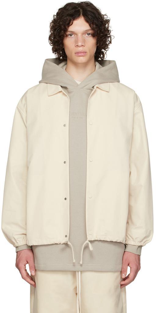 商品Essentials|Off-White Drawstring Jacket,价格¥826,第1张图片