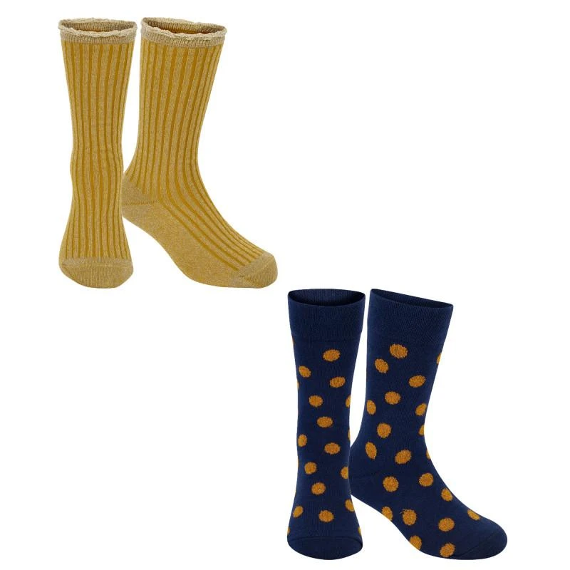 商品MOLO|Socks set in golden and blue,价格¥212,第1张图片