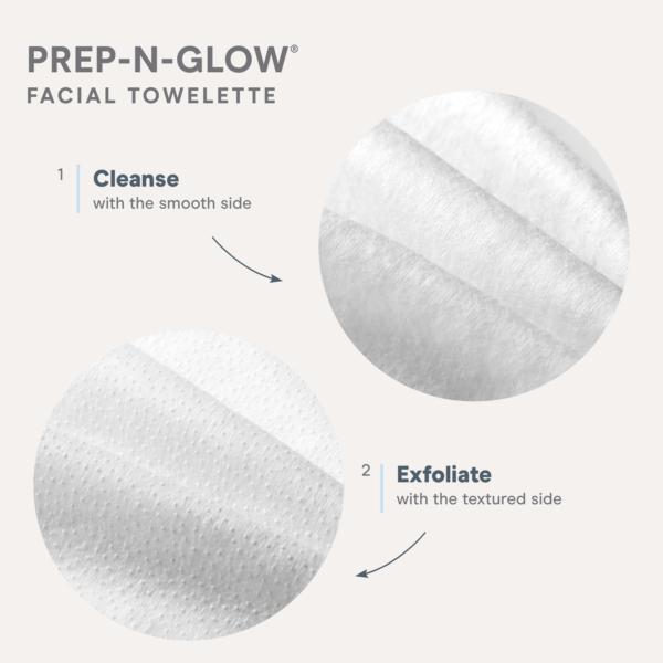 商品NuFace|Prep-n-glow Cleanse + Exfoliation Cloths,价格¥75-¥150,第6张图片详细描述
