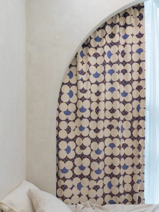 商品DROPDROPDROP|[Violet] Mild Memory_Velvet Blackout Curtain,价格¥1450,第1张图片