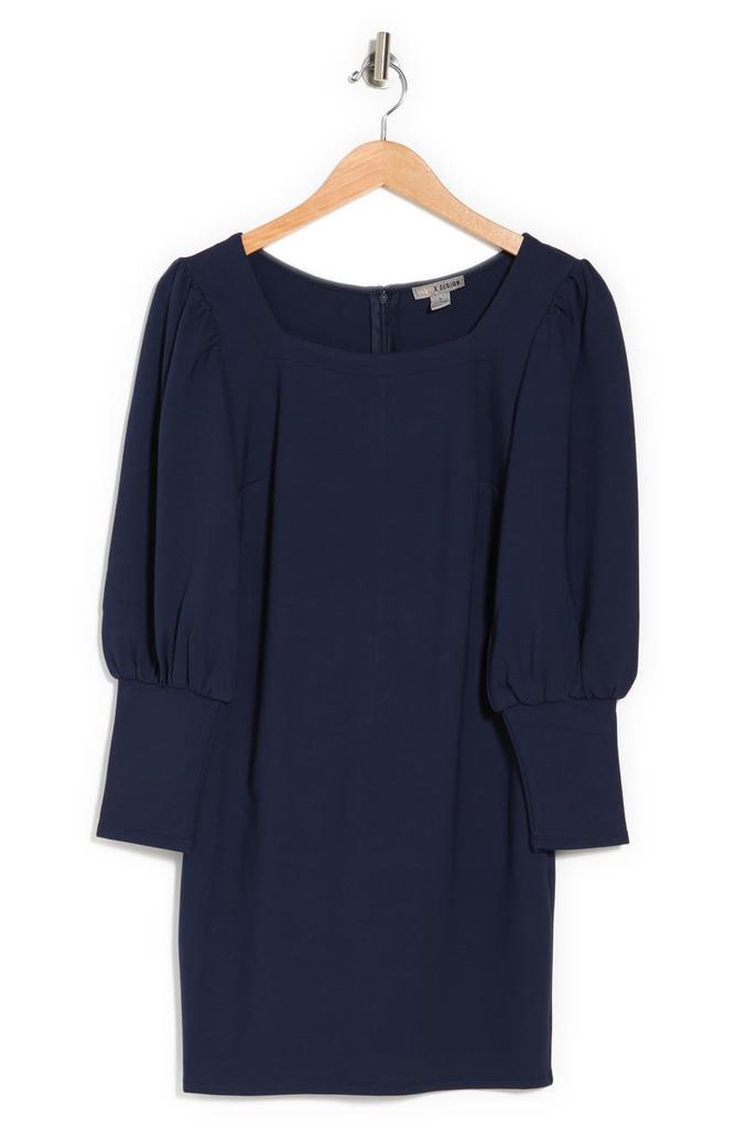 商品Love by Design|Square Neck Bishop Sleeve Mini Dress,价格¥355,第5张图片详细描述