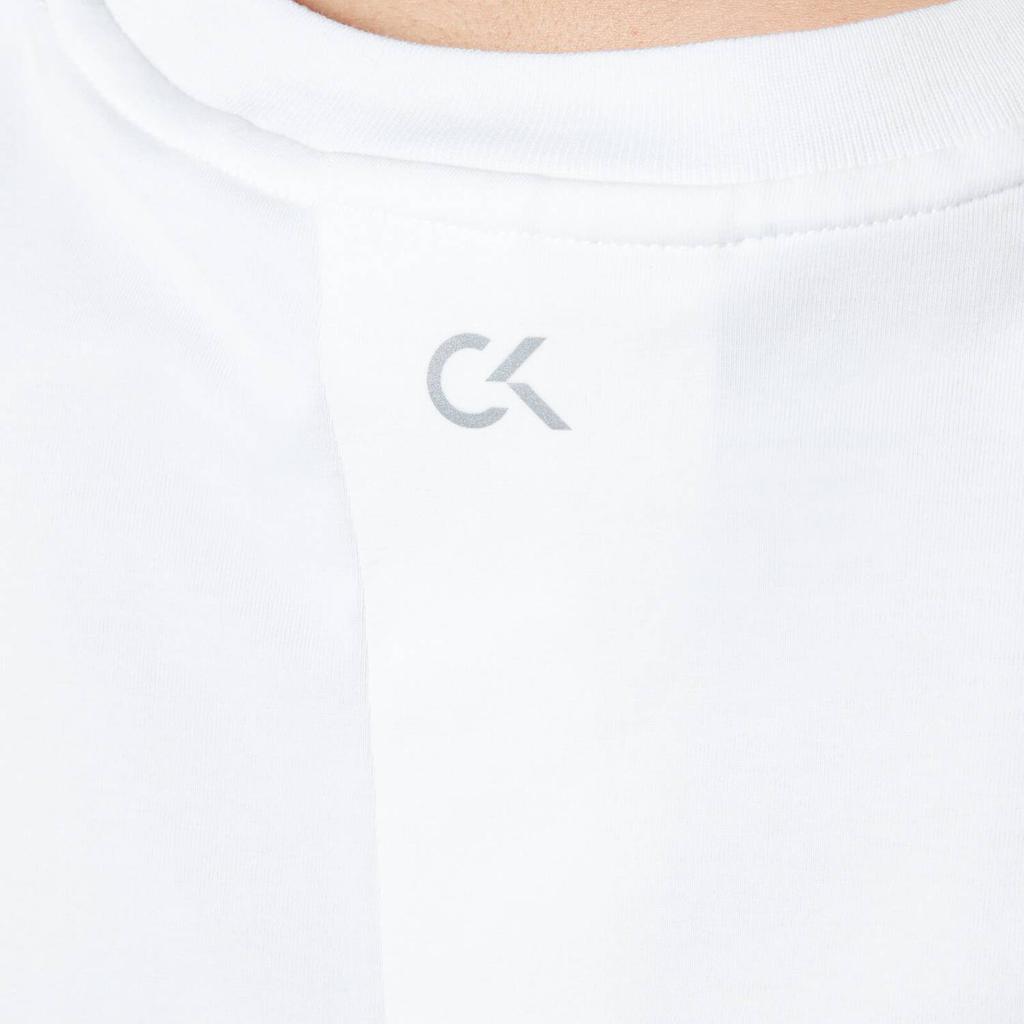 Calvin Klein Performance Women's Short Sleeve Cropped T-Shirt - Bright White商品第4张图片规格展示