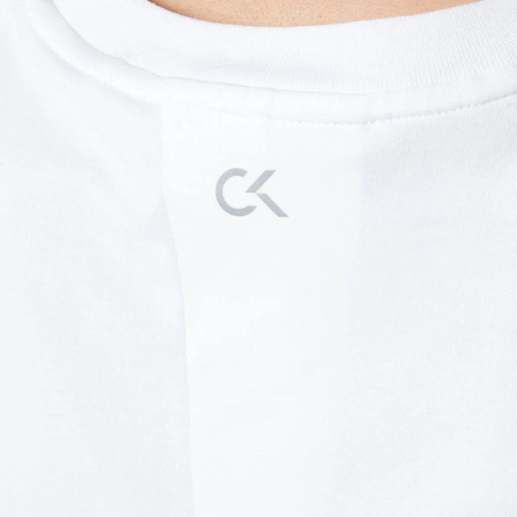 商品Calvin Klein|Calvin Klein Performance Women's Short Sleeve Cropped T-Shirt - Bright White,价格¥277,第4张图片详细描述