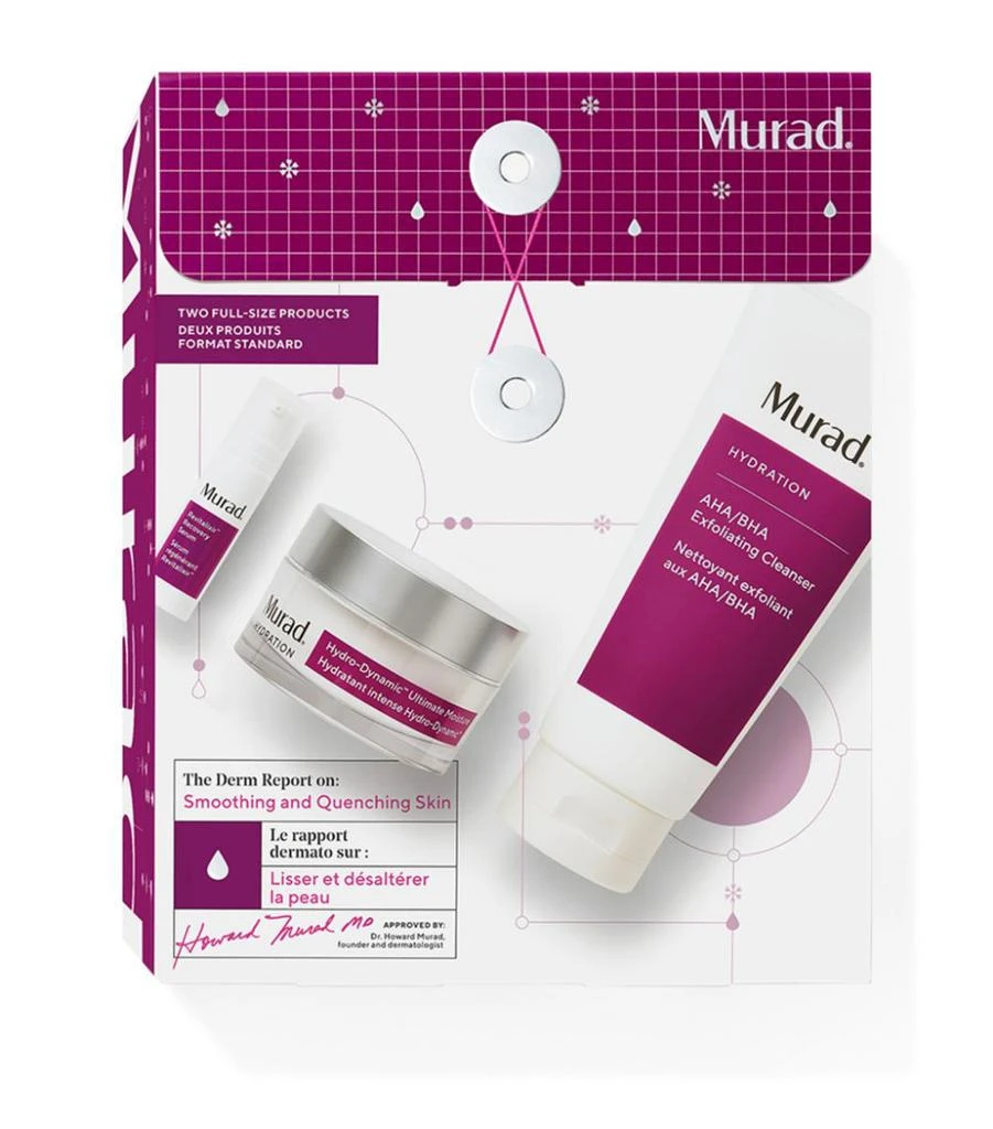 商品Murad|The Derm Report on: Smoothing and Quenching Skin Gift Set,价格¥578,第1张图片