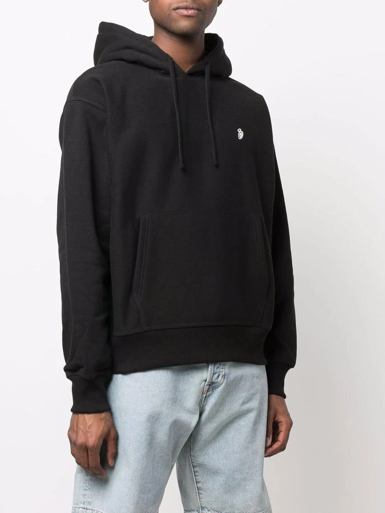 商品STUSSY|STUSSY - Cotton Logo Hoodie,价格¥1095,第5张图片详细描述