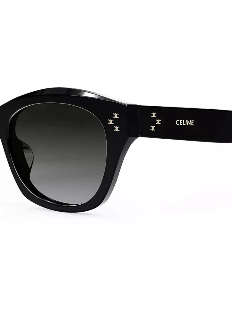 商品Celine|Mini Triomphe 55MM Geometric Sunglasses,价格¥3621,第3张图片详细描述