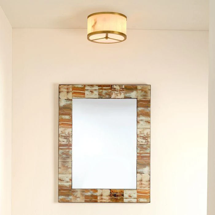 商品Jamie Young|Small Upsala Alabaster Flush Mount Ceiling Light,价格¥10483,第3张图片详细描述