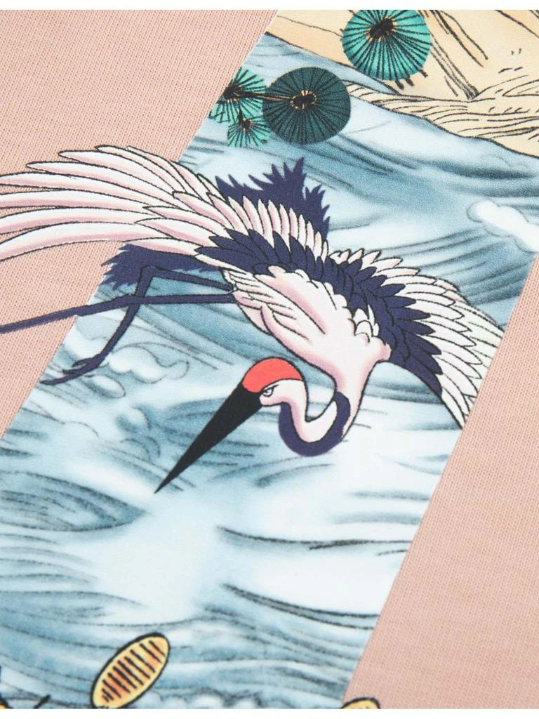 商品Evisu|Pink Cotton Pine Daicock T-shirt,价格¥1316,第3张图片详细描述