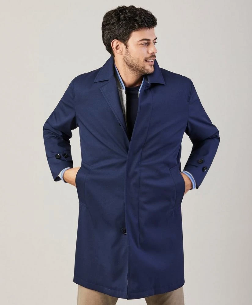 商品Brooks Brothers|Water-Repellent Cordura Trench Coat,价格¥4070,第2张图片详细描述