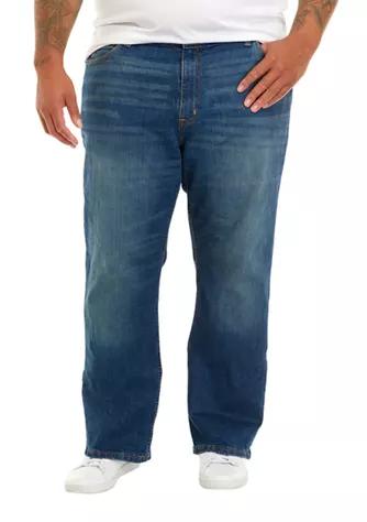 Big & Tall Bootcut Georgetown Jeans商品第1张图片规格展示