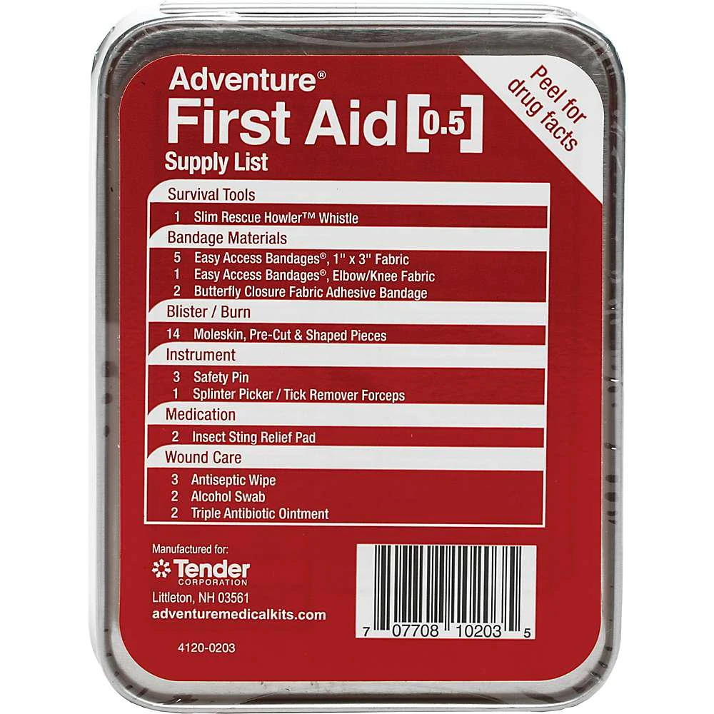 商品Adventure Medical Kits|Adventure Medical Kits Adventure First Aid 0.5 Tin,价格¥83,第2张图片详细描述