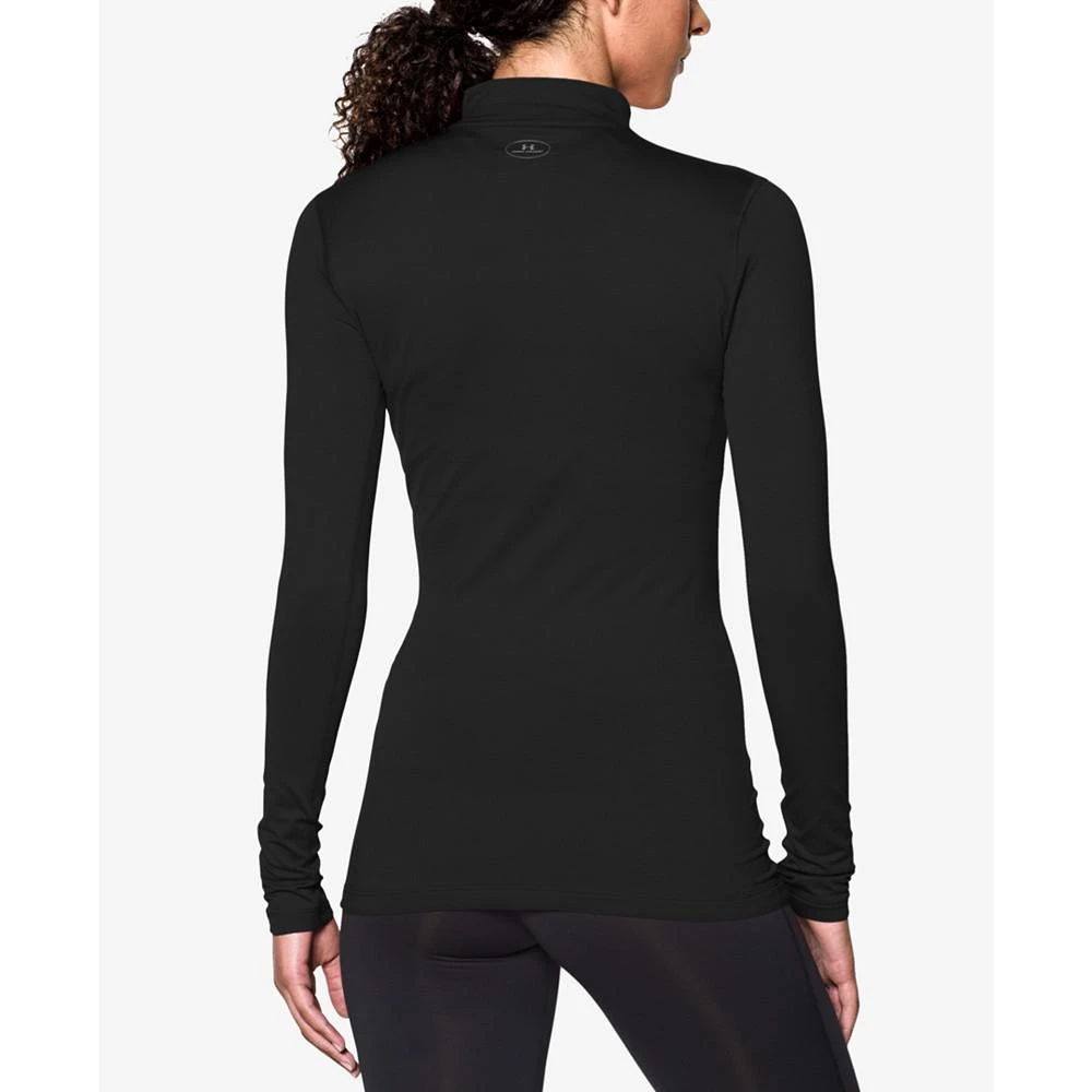 商品Under Armour|Women's ColdGear® Fleece-Lined Mock Neck Top,价格¥382,第2张图片详细描述