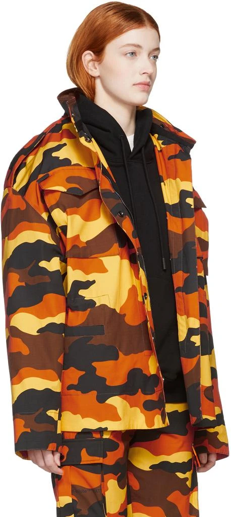 商品Off-White|Multicolor Camo M-65 Jacket,价格¥3359,第2张图片详细描述