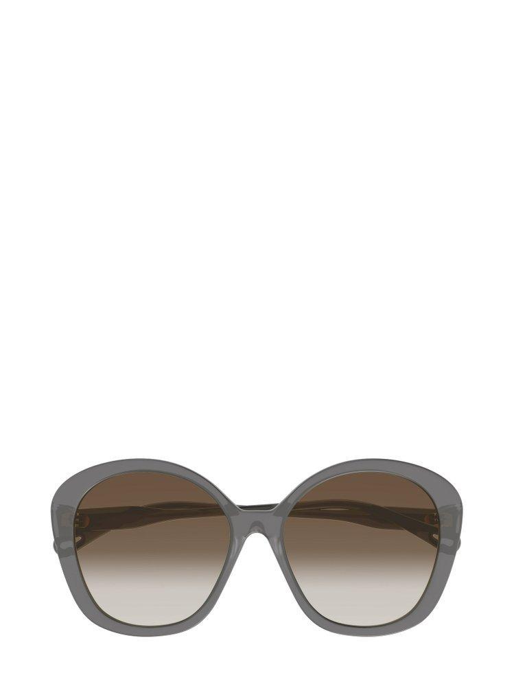 商品Chloé|Chloé Eyewear Butterfly Frame Sunglasses,价格¥1377,第1张图片